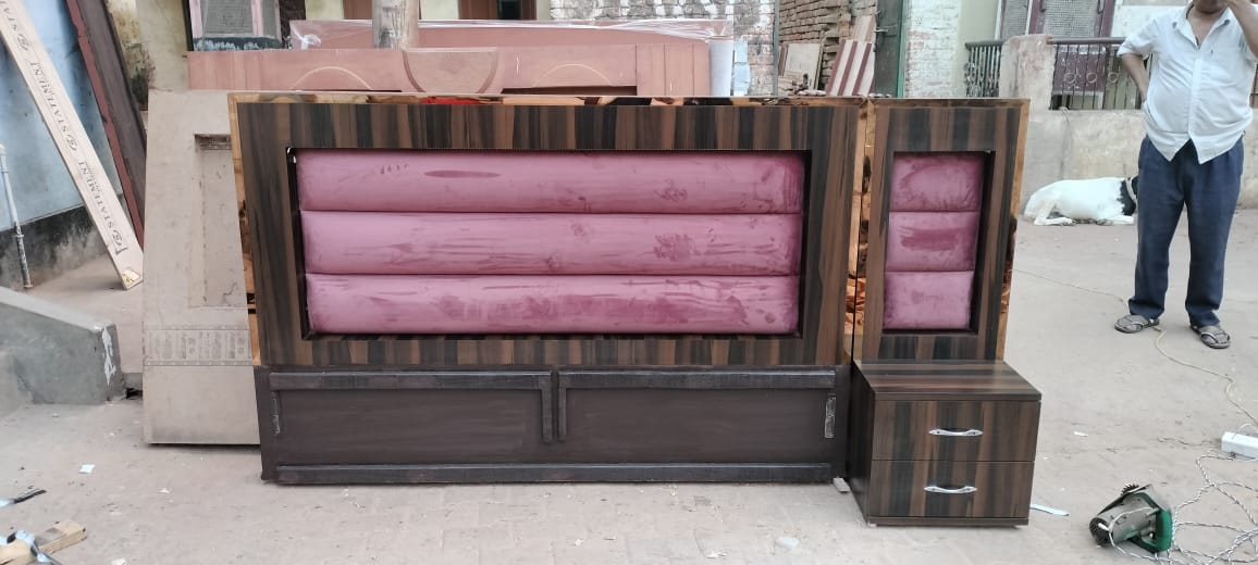 Pink Storage Bed